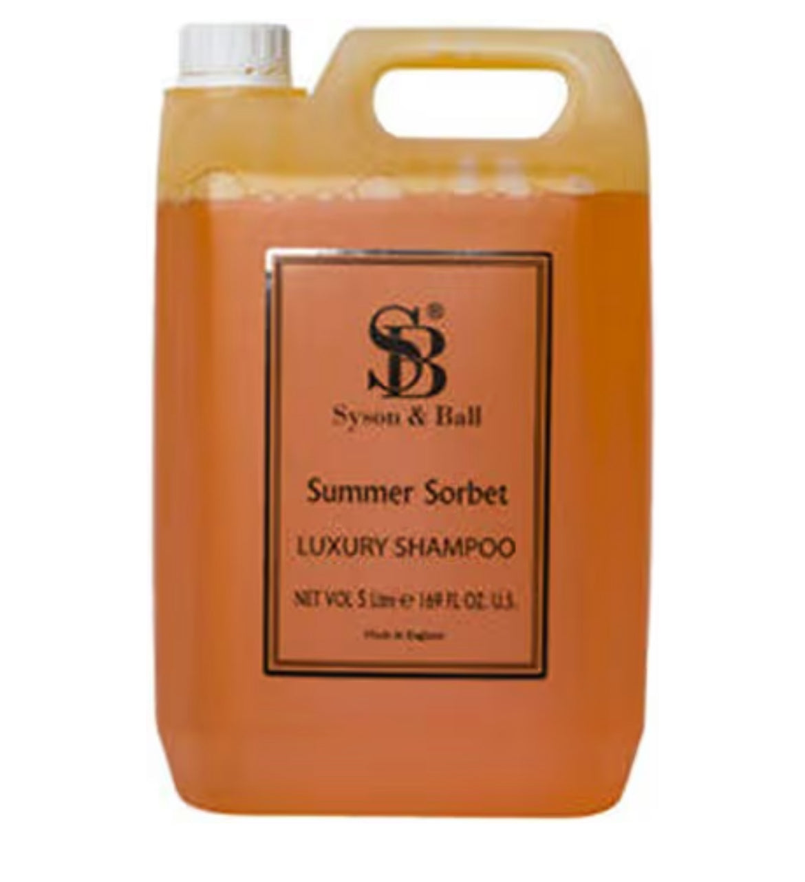 5L Luxury Shampoo Summer Sorbet