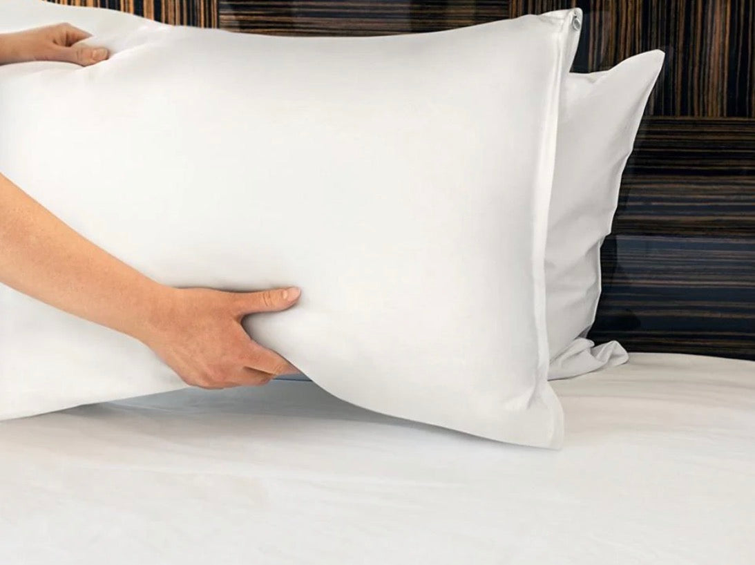 Quilted pillow protectors pairs