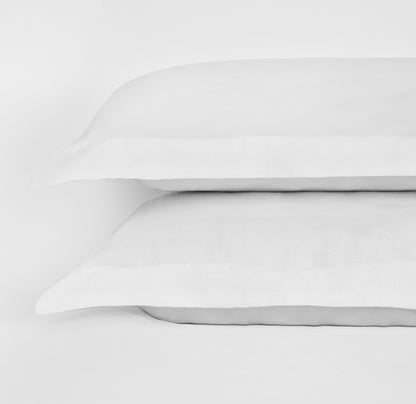 Pillow Cases 2 Pack - Soft & Durable White Bedding for Comfortable Sleep
